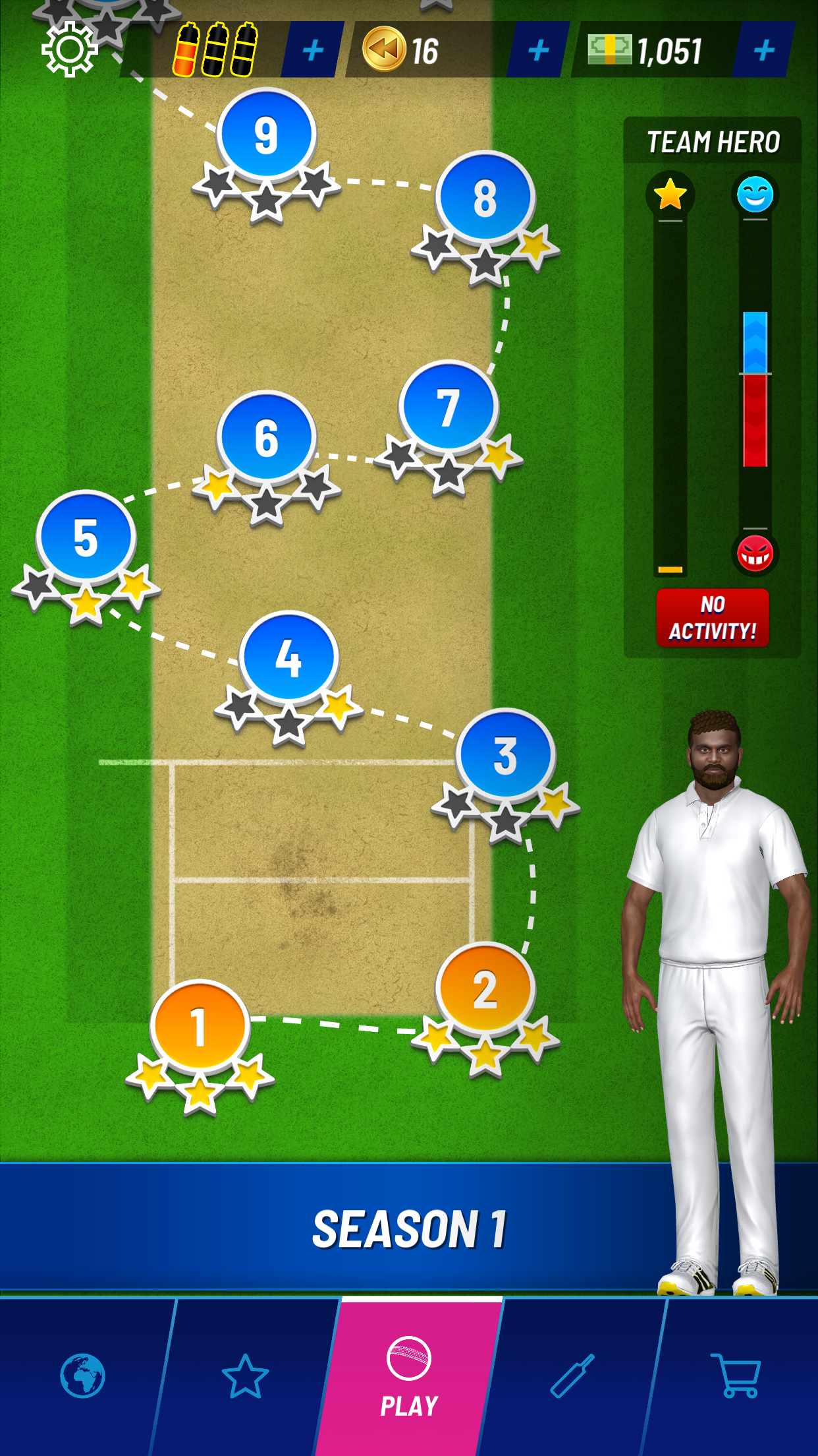 اسکرین شات 4 بازی Cricket Megastar 2