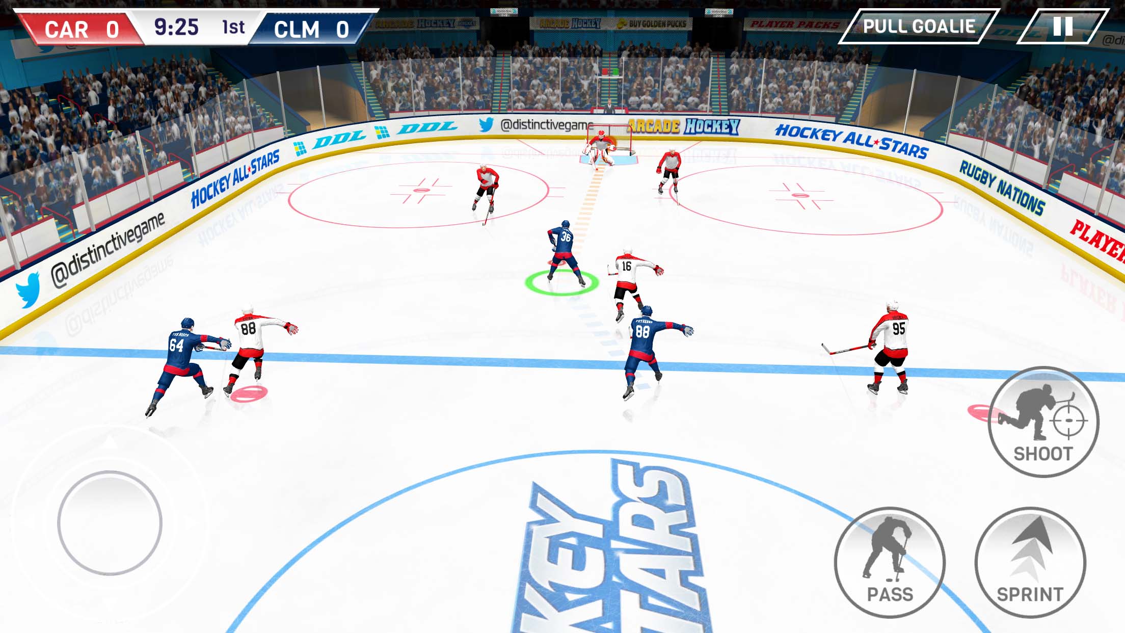 اسکرین شات 1 بازی Hockey All Stars
