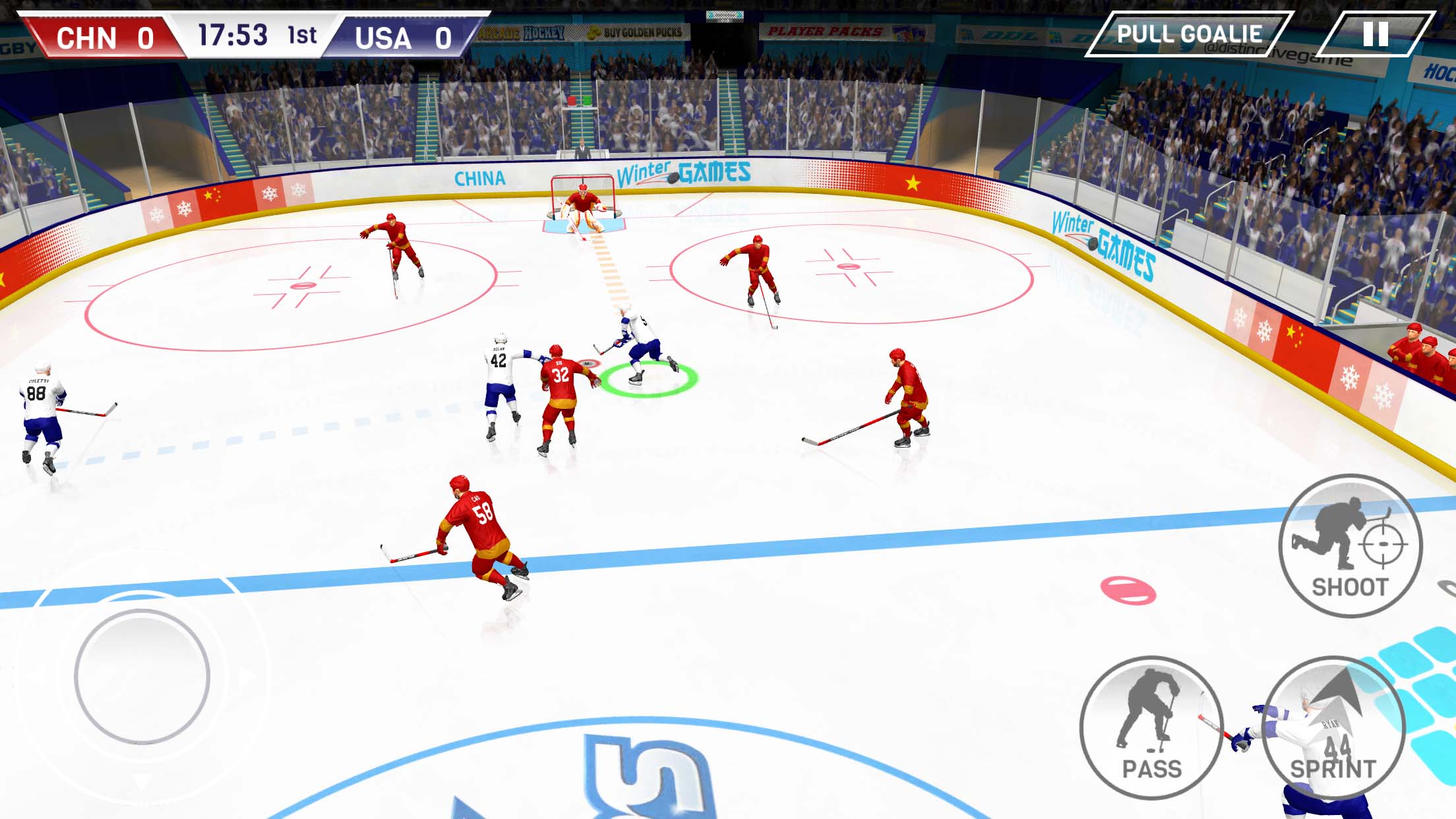 اسکرین شات 2 بازی Hockey All Stars