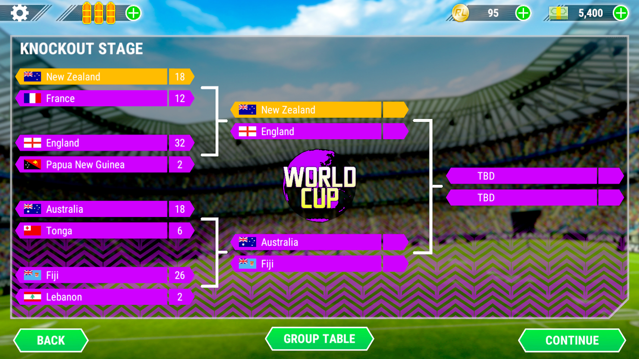 اسکرین شات 4 بازی Rugby League 20