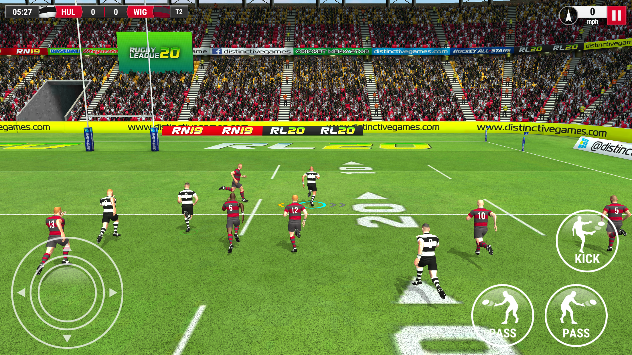 اسکرین شات 1 بازی Rugby League 20