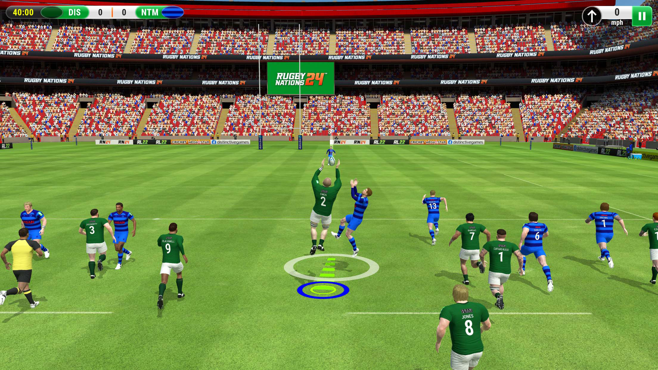 اسکرین شات 2 بازی Rugby Nations 24