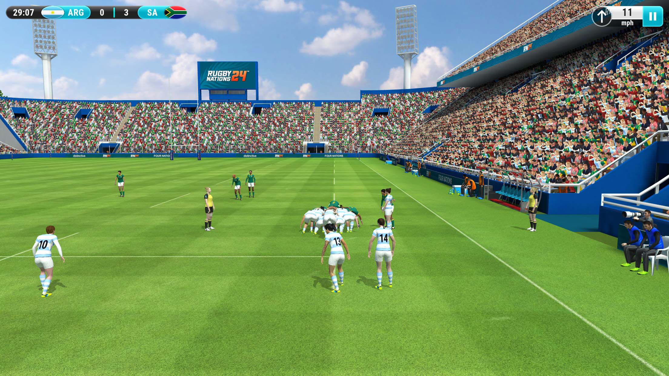 اسکرین شات 7 بازی Rugby Nations 24