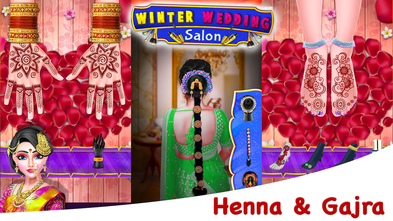 اسکرین شات 3 بازی Kashmiri Wedding Make up Salon