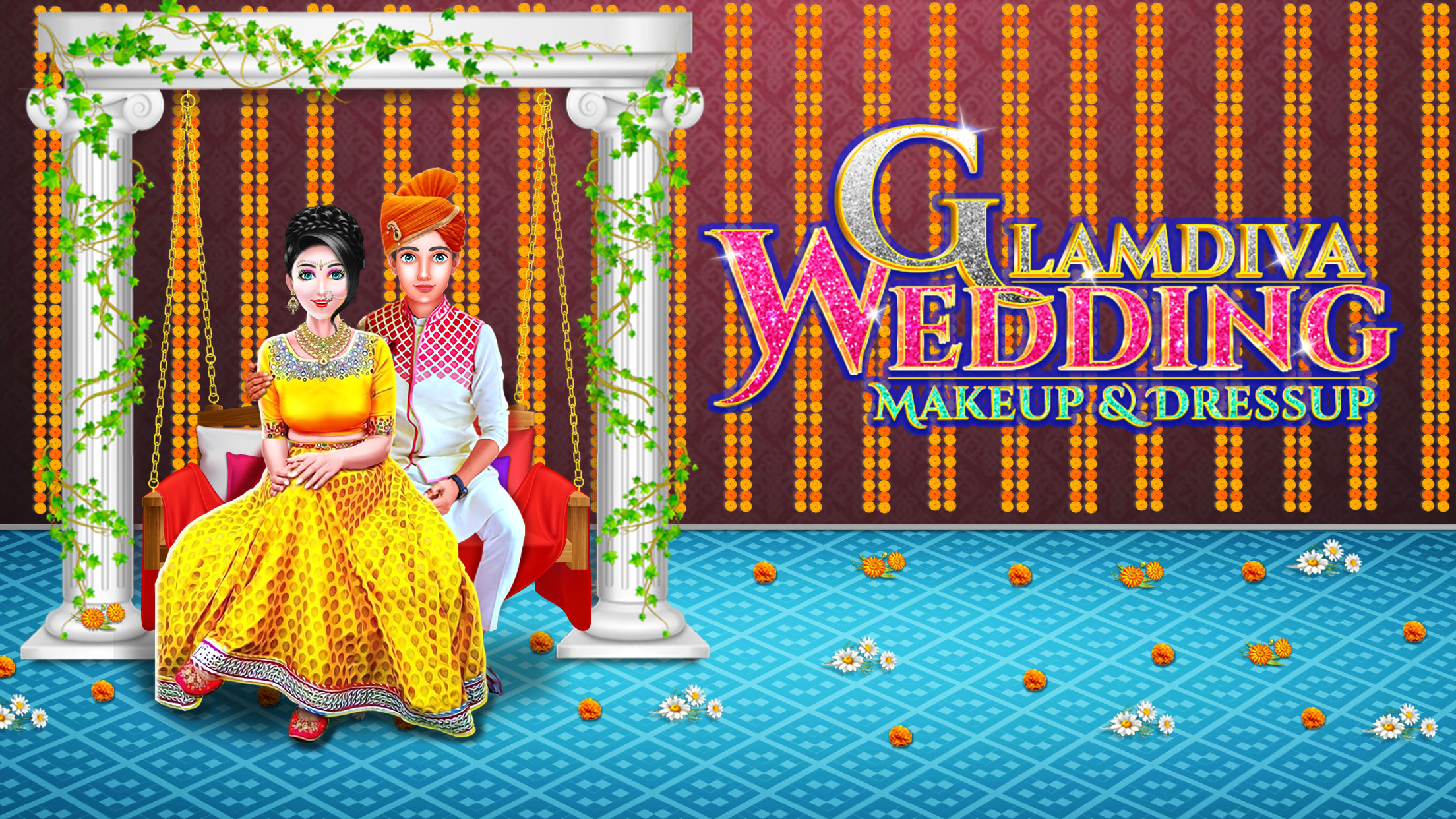اسکرین شات 1 بازی Glamdiva Makeup and Dress up