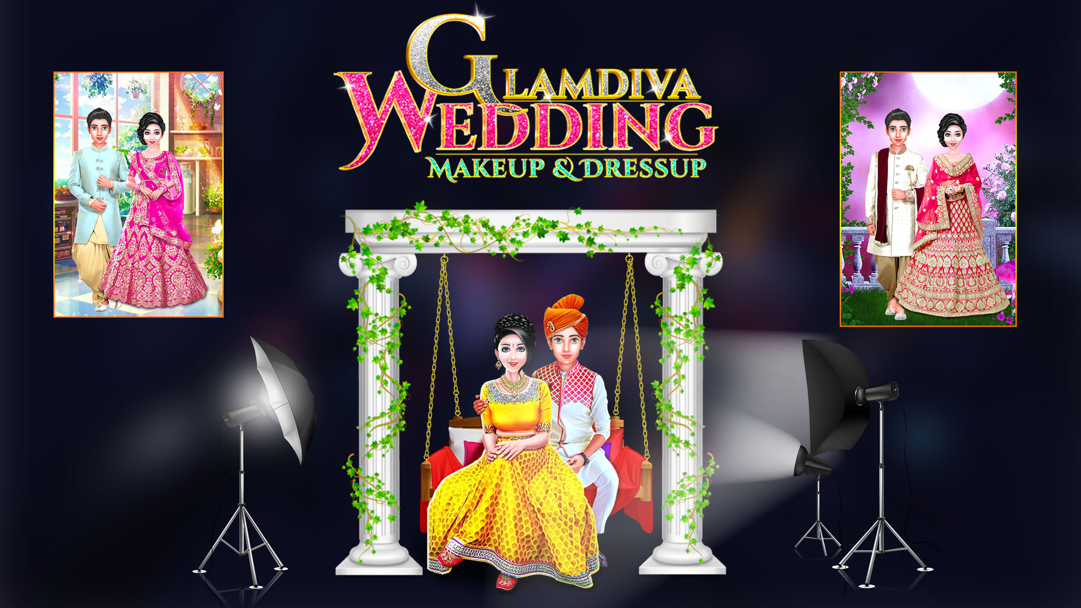 اسکرین شات 4 بازی Glamdiva Makeup and Dress up