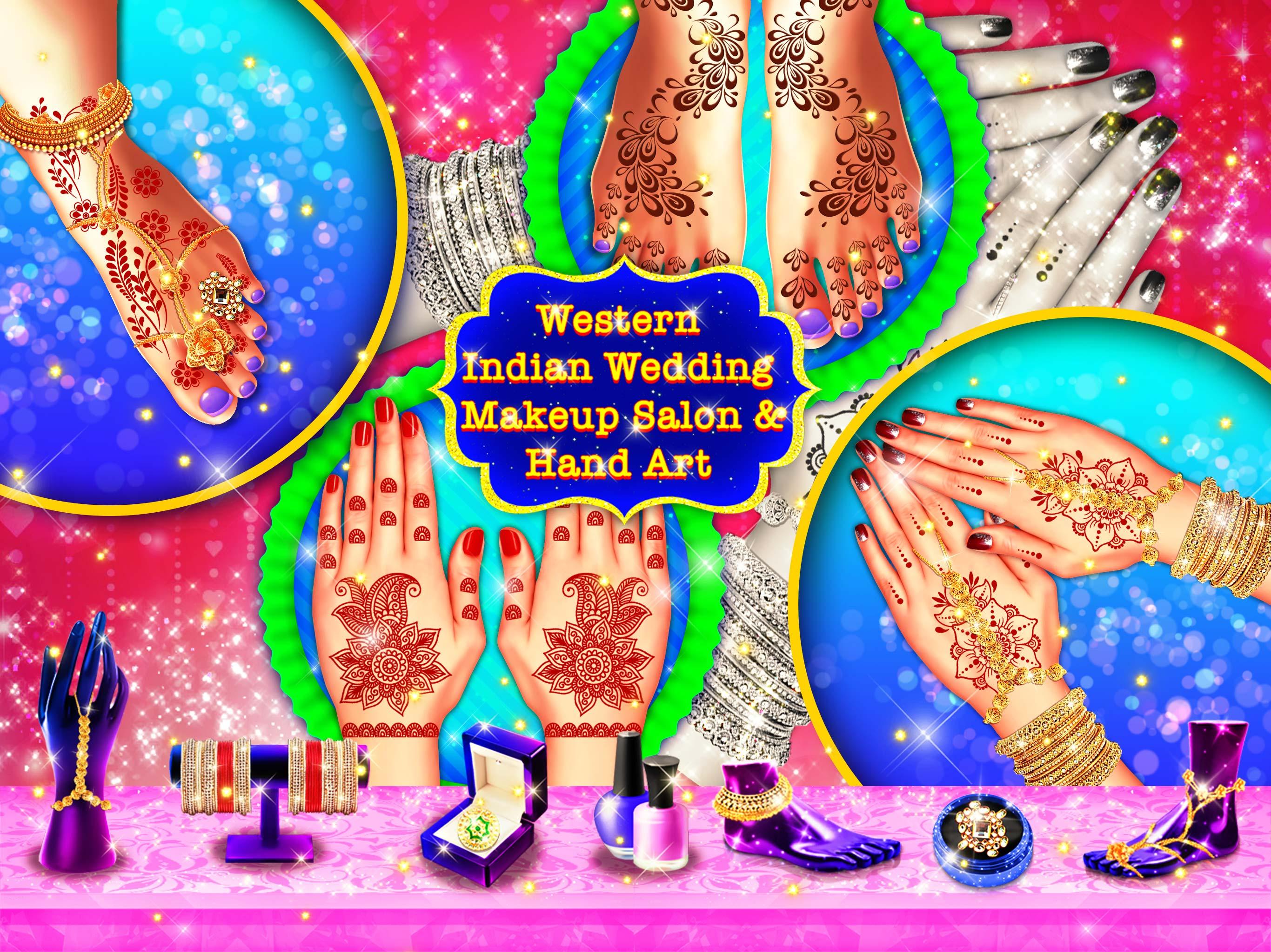 اسکرین شات 3 بازی Indian Western Wedding Makeup