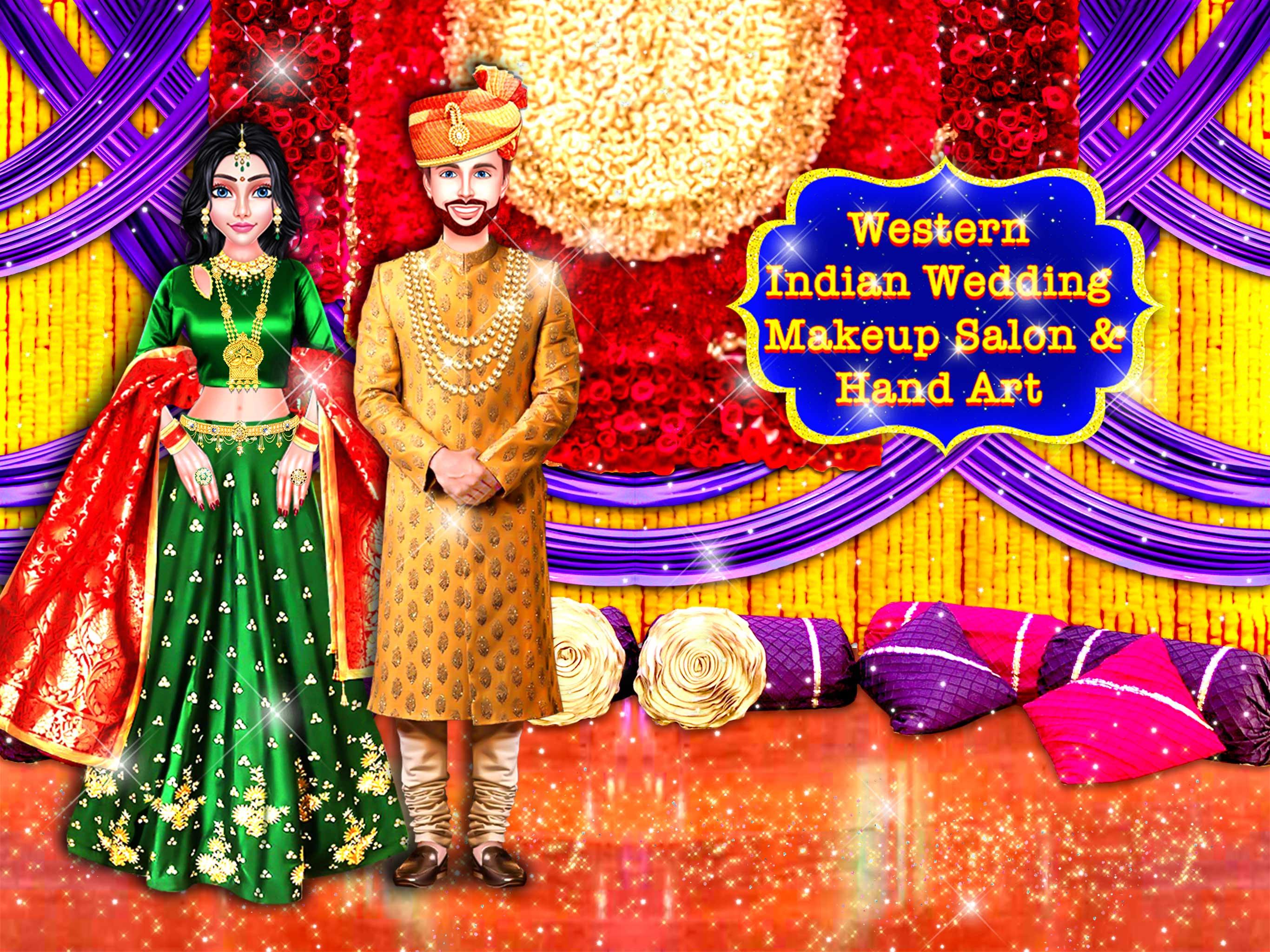اسکرین شات 1 بازی Indian Western Wedding Makeup