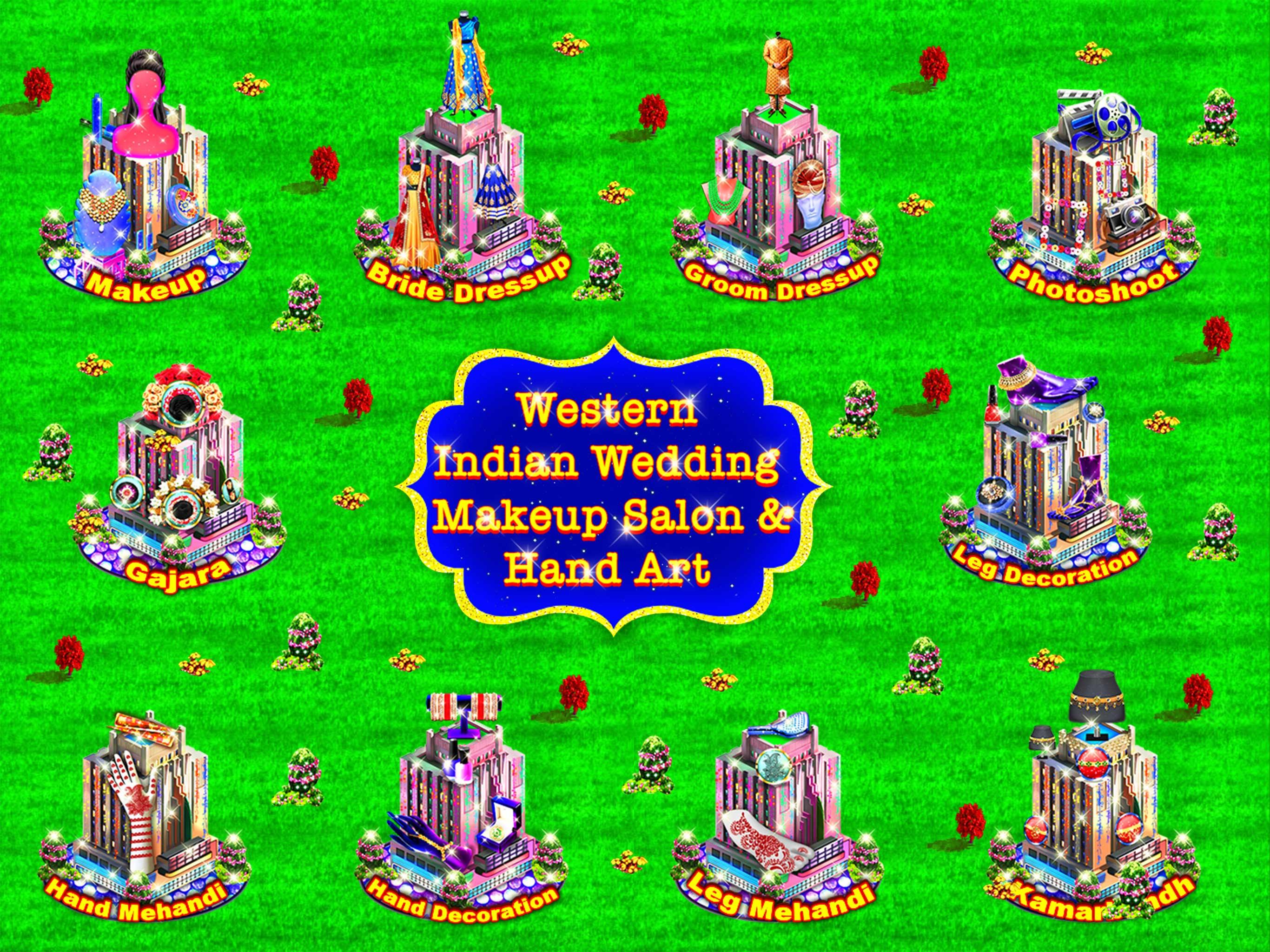 اسکرین شات 5 بازی Indian Western Wedding Makeup