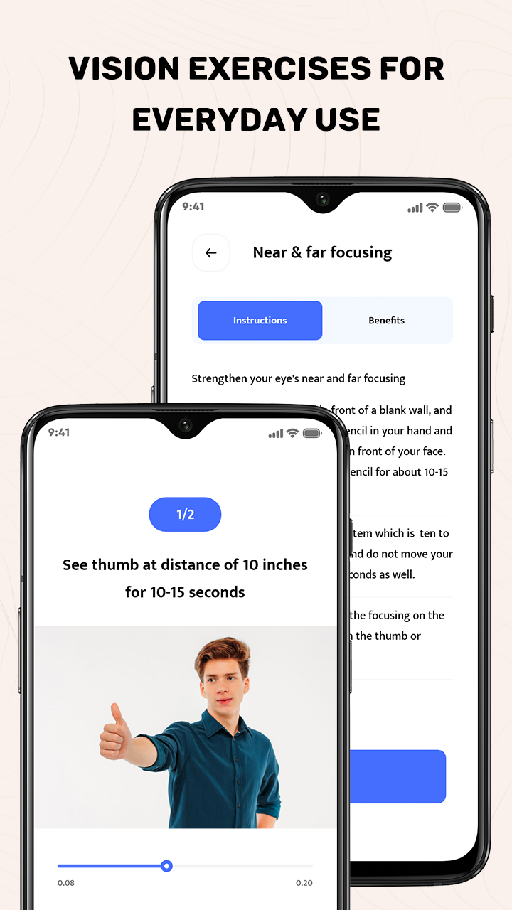 اسکرین شات 4 برنامه Eye Exercises : Improve Vision