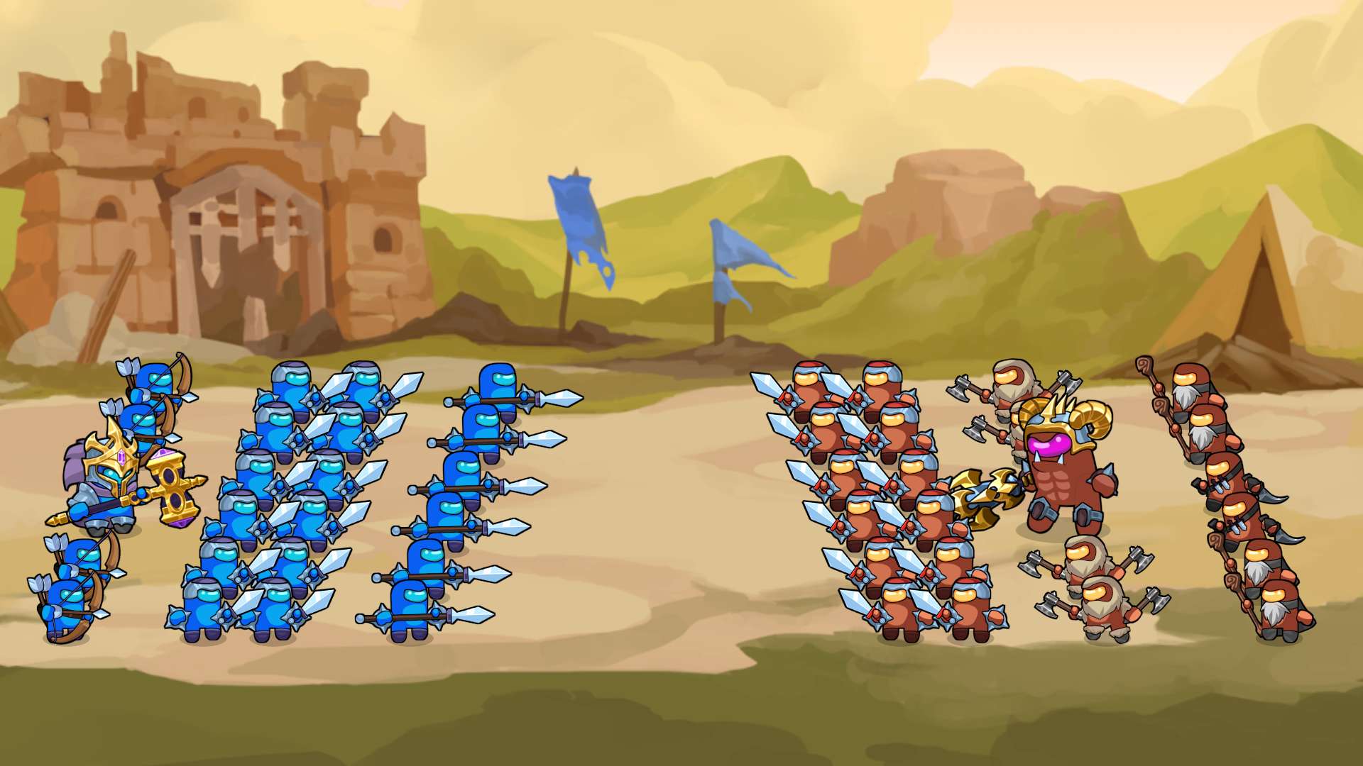 اسکرین شات 2 بازی Legions War: Art of Strategy