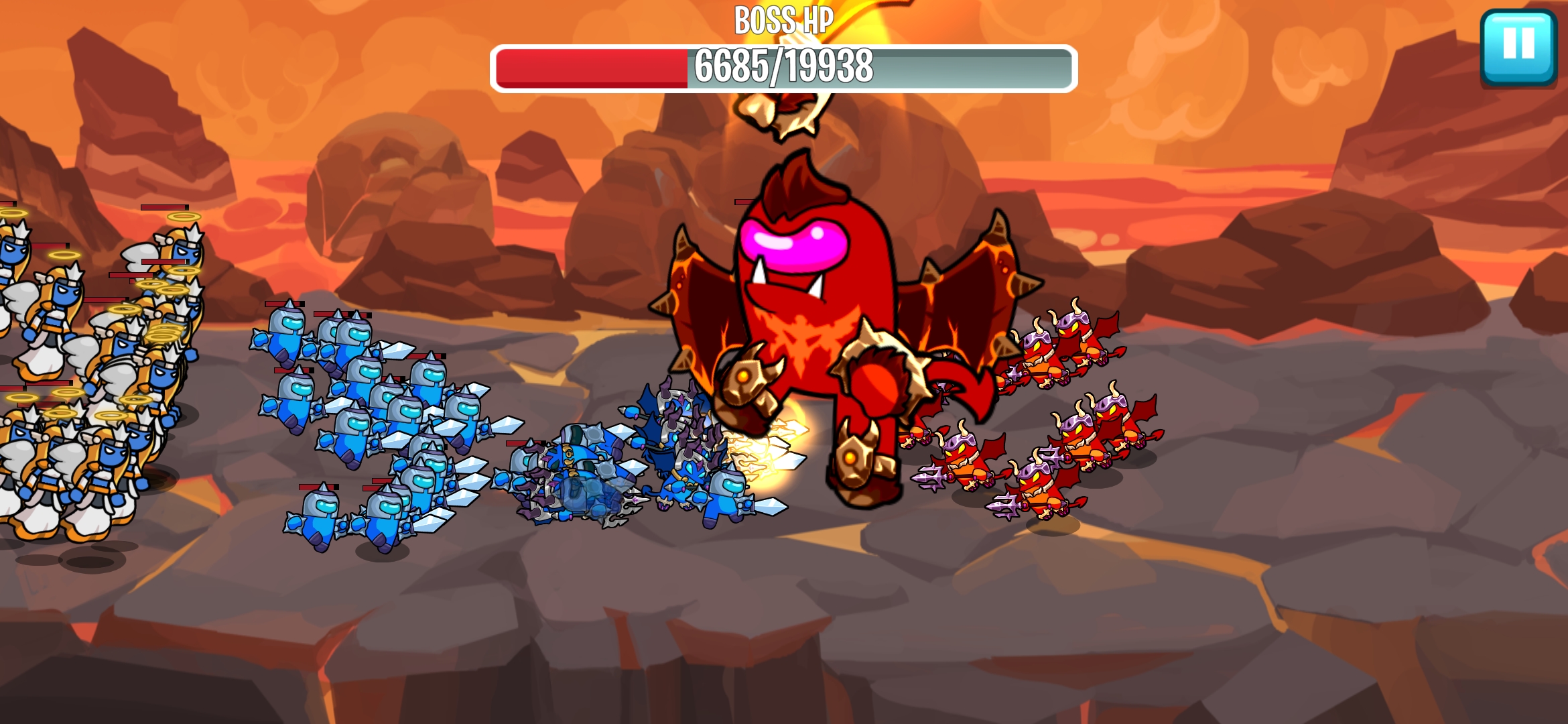 اسکرین شات 6 بازی Warriors Defend: Castle Defend