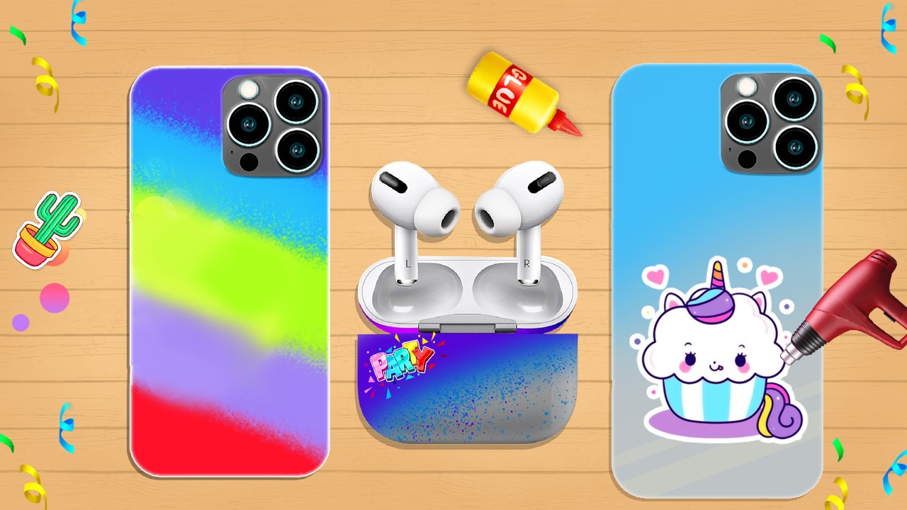 اسکرین شات 2 بازی Phone Case DIY - Cover Design