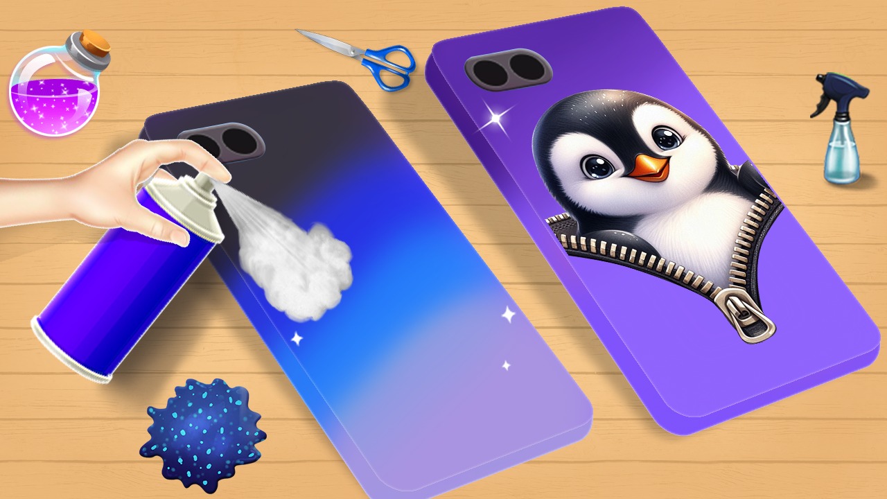 اسکرین شات 1 بازی Phone Case DIY - Cover Design