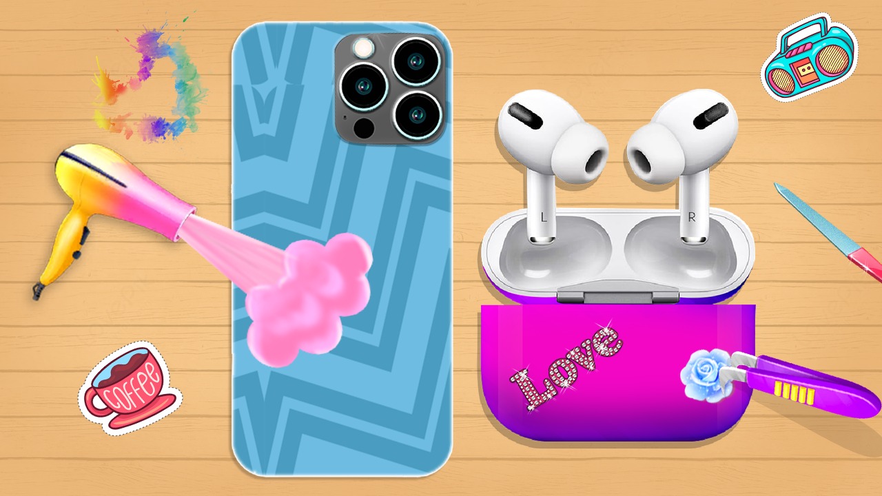 اسکرین شات 3 بازی Phone Case DIY - Cover Design