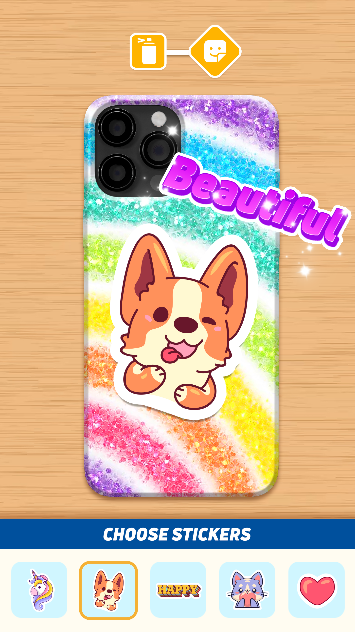 اسکرین شات 2 بازی Mobile Phone Case Design & DIY