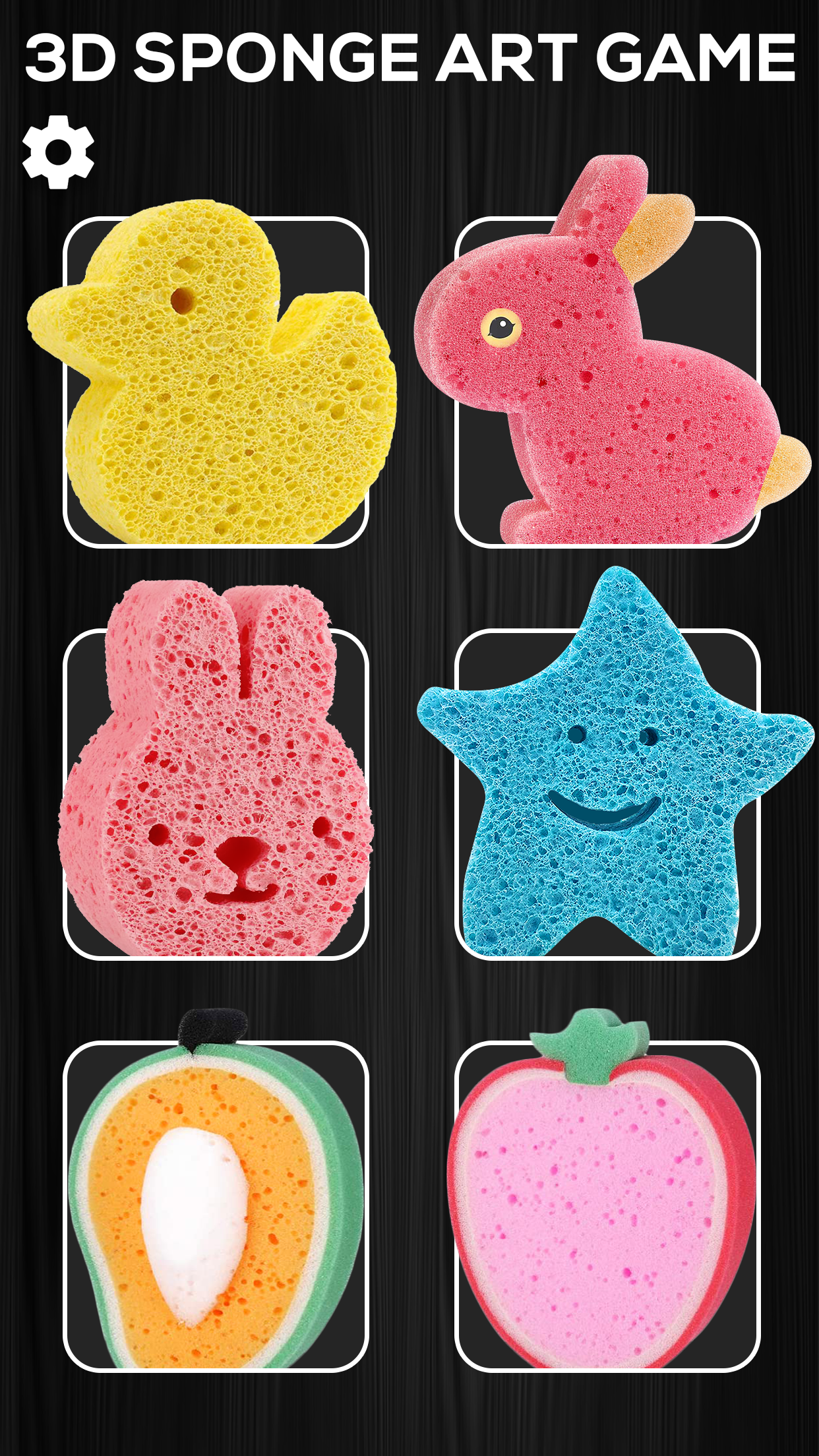 اسکرین شات 1 بازی Sponge Art 3D Rubber Band Game