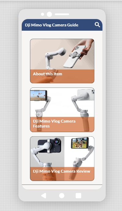 اسکرین شات 5 برنامه Dji Mimo Vlog Camera App Guide