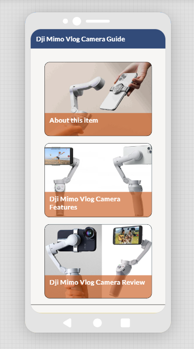 اسکرین شات 6 برنامه Dji Mimo Vlog Camera App Guide