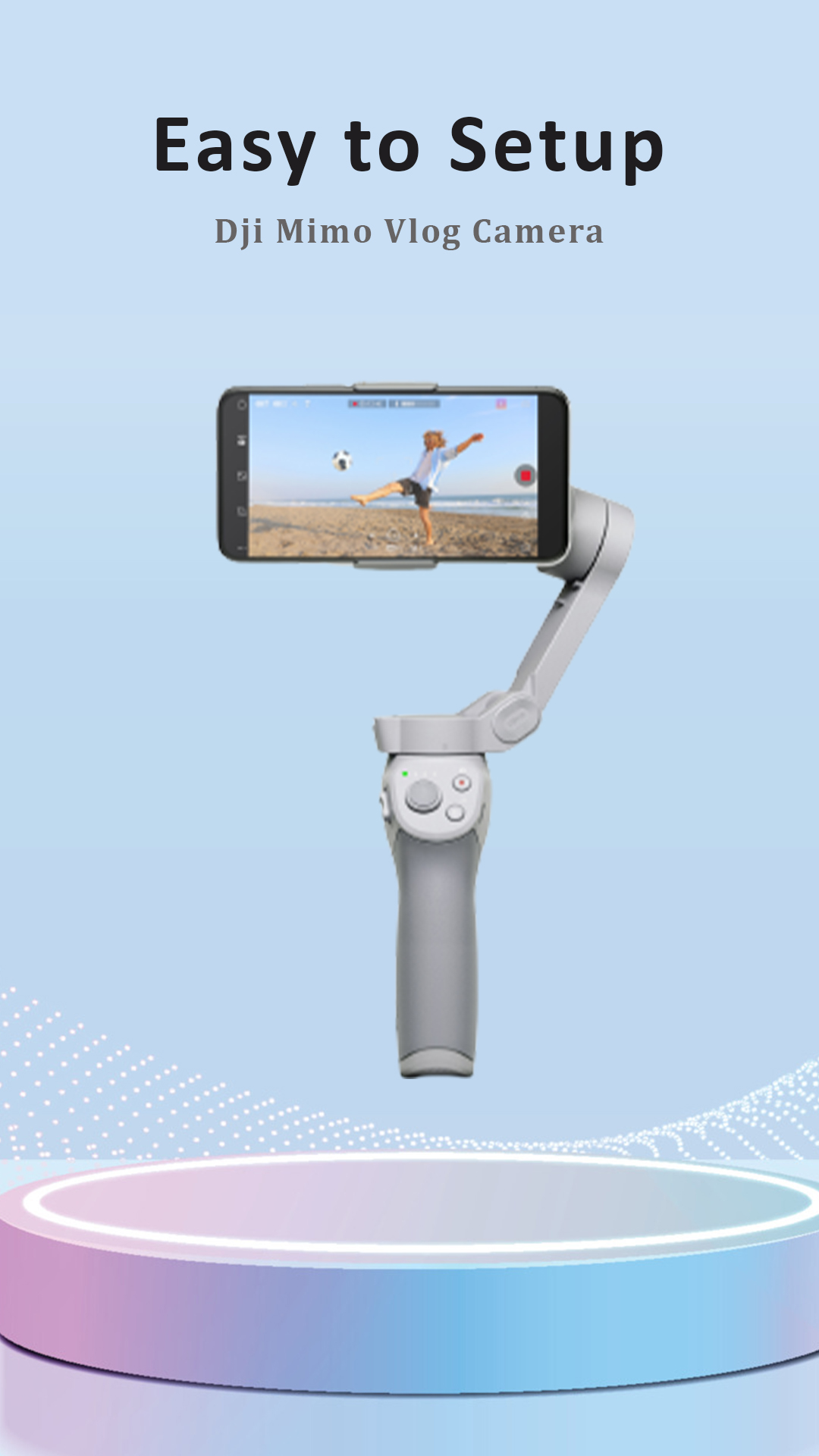 اسکرین شات 3 برنامه Dji Mimo Vlog Camera App Guide