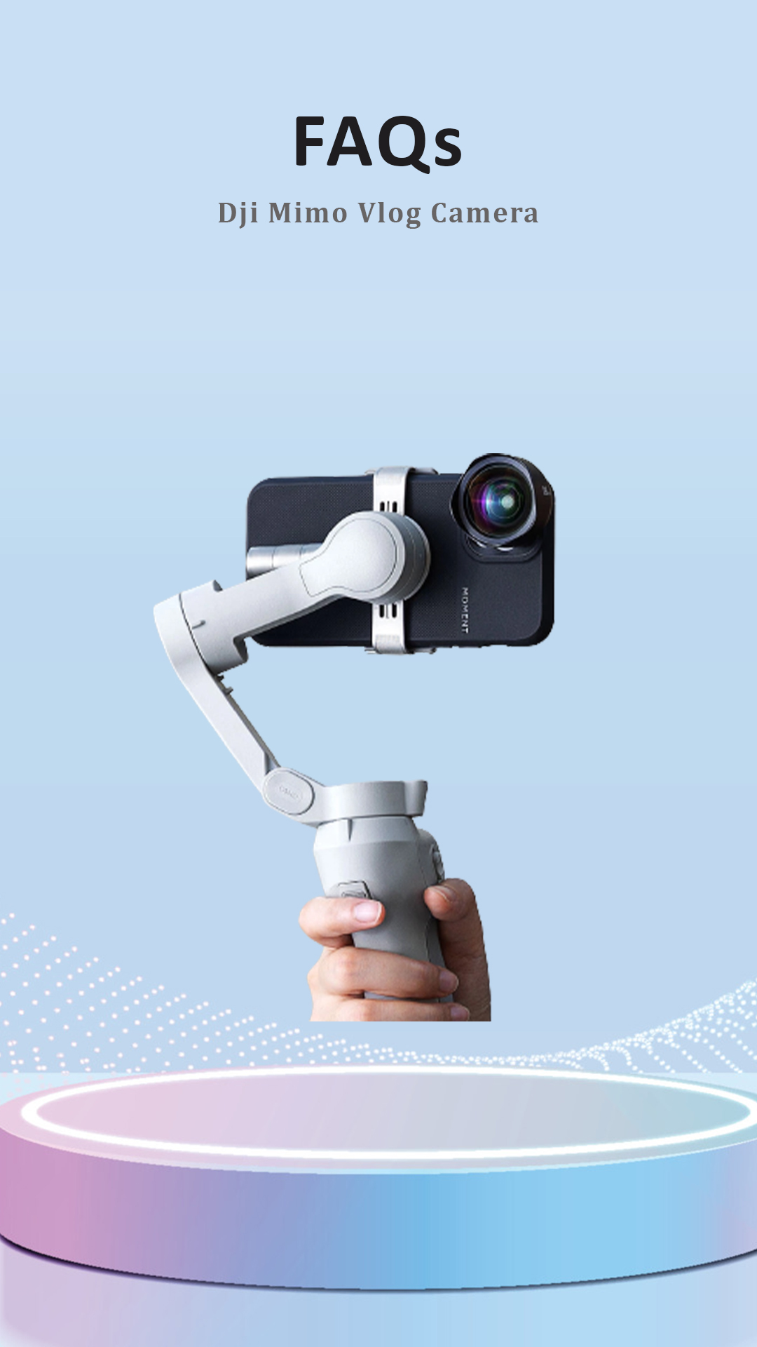 اسکرین شات 4 برنامه Dji Mimo Vlog Camera App Guide