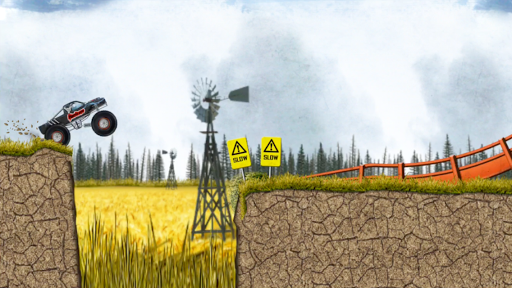 اسکرین شات 4 بازی Stickman Downhill Monstertruck