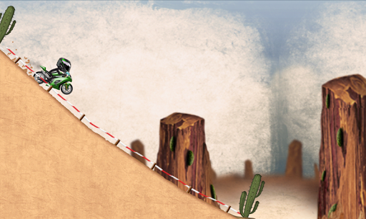 اسکرین شات 4 بازی Stickman Downhill Motocross