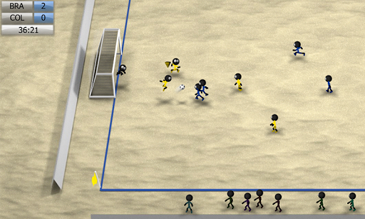 اسکرین شات 5 بازی Stickman Soccer 2014