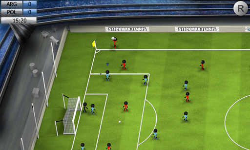 اسکرین شات 1 بازی Stickman Soccer 2014