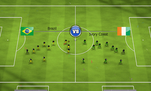 اسکرین شات 3 بازی Stickman Soccer 2014
