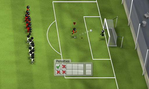اسکرین شات 4 بازی Stickman Soccer 2014