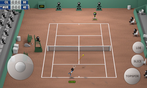 اسکرین شات 8 بازی Stickman Tennis - Career