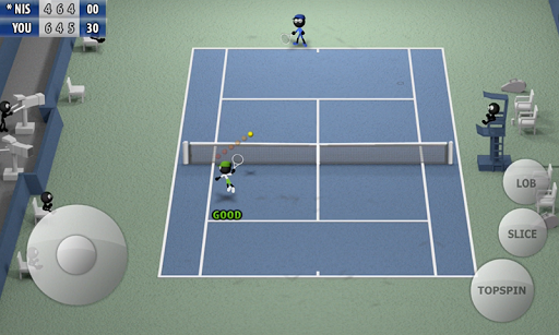 اسکرین شات 4 بازی Stickman Tennis - Career