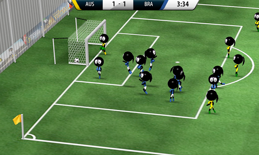 اسکرین شات 3 بازی Stickman Soccer 2016