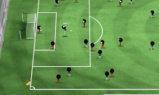 اسکرین شات 1 بازی Stickman Soccer 2016