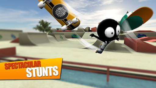 اسکرین شات 5 بازی Stickman Skate Battle
