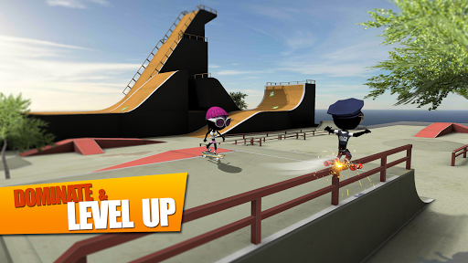 اسکرین شات 7 بازی Stickman Skate Battle