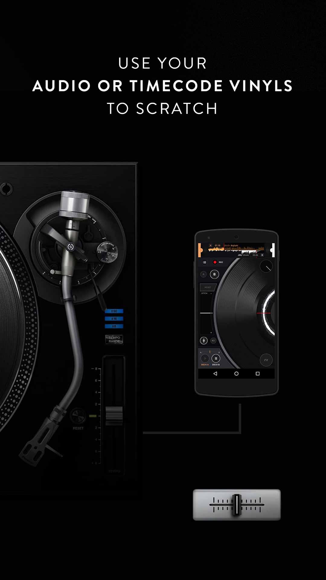 اسکرین شات 6 برنامه Mixfader dj - digital vinyl