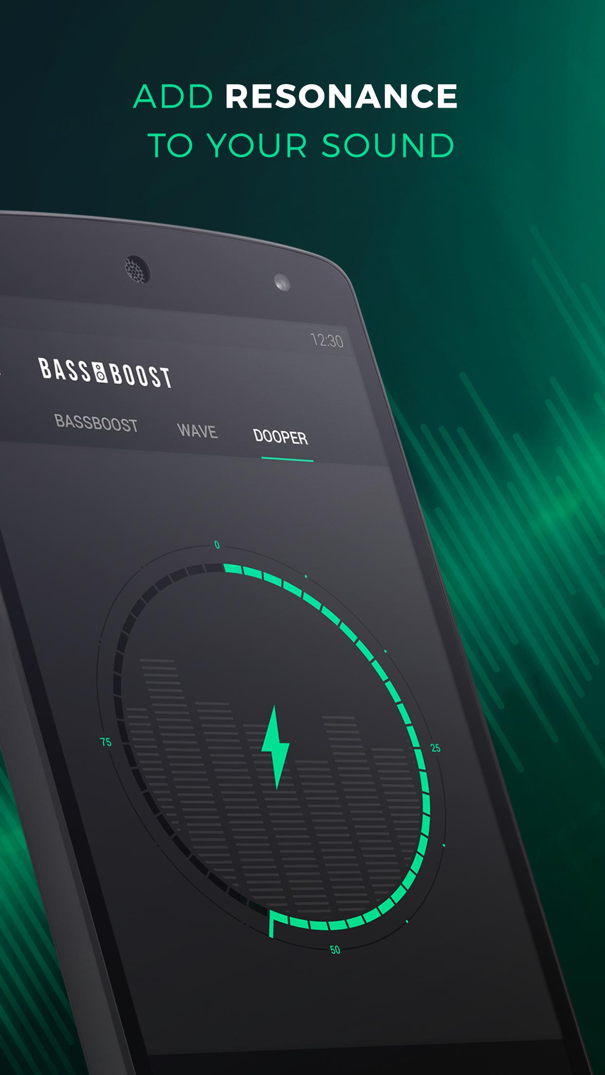 اسکرین شات 2 برنامه Bass Booster - Music Sound EQ
