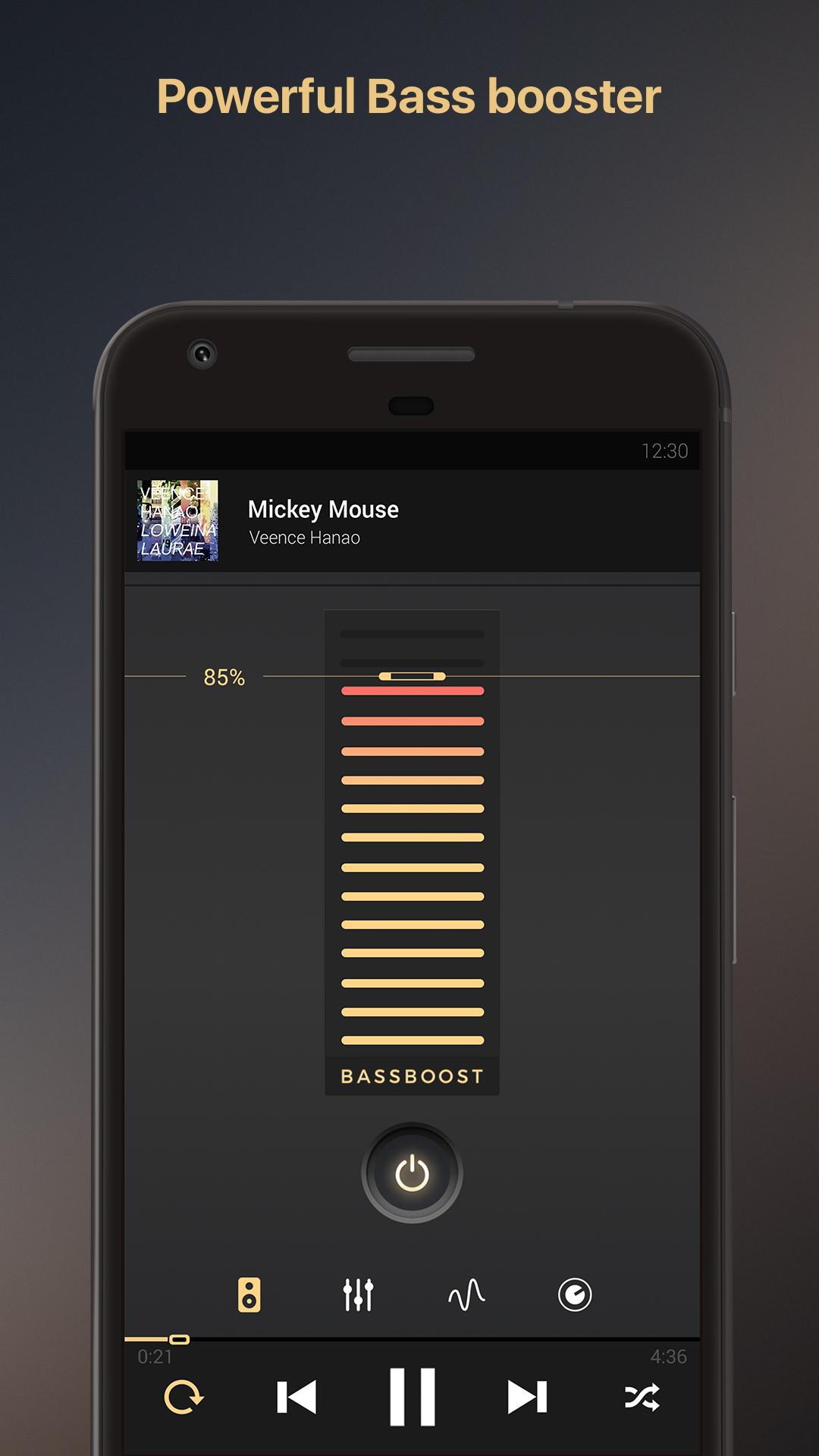 اسکرین شات 2 برنامه Equalizer music player booster