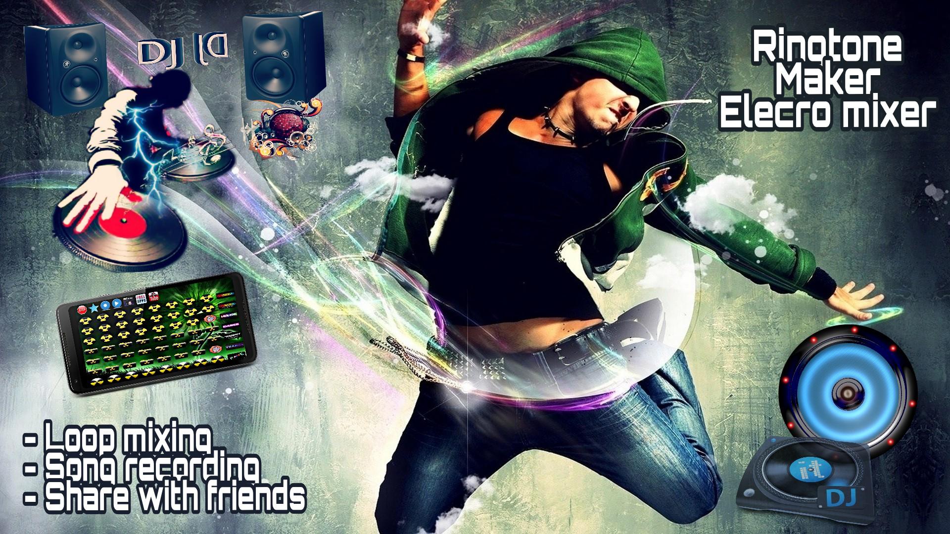 اسکرین شات 3 برنامه Electro Dj beat mixer