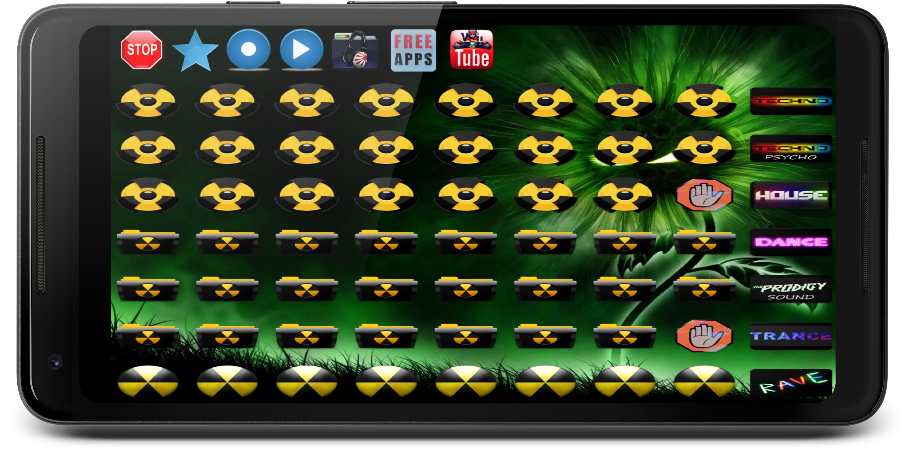 اسکرین شات 4 برنامه Electro Dj beat mixer