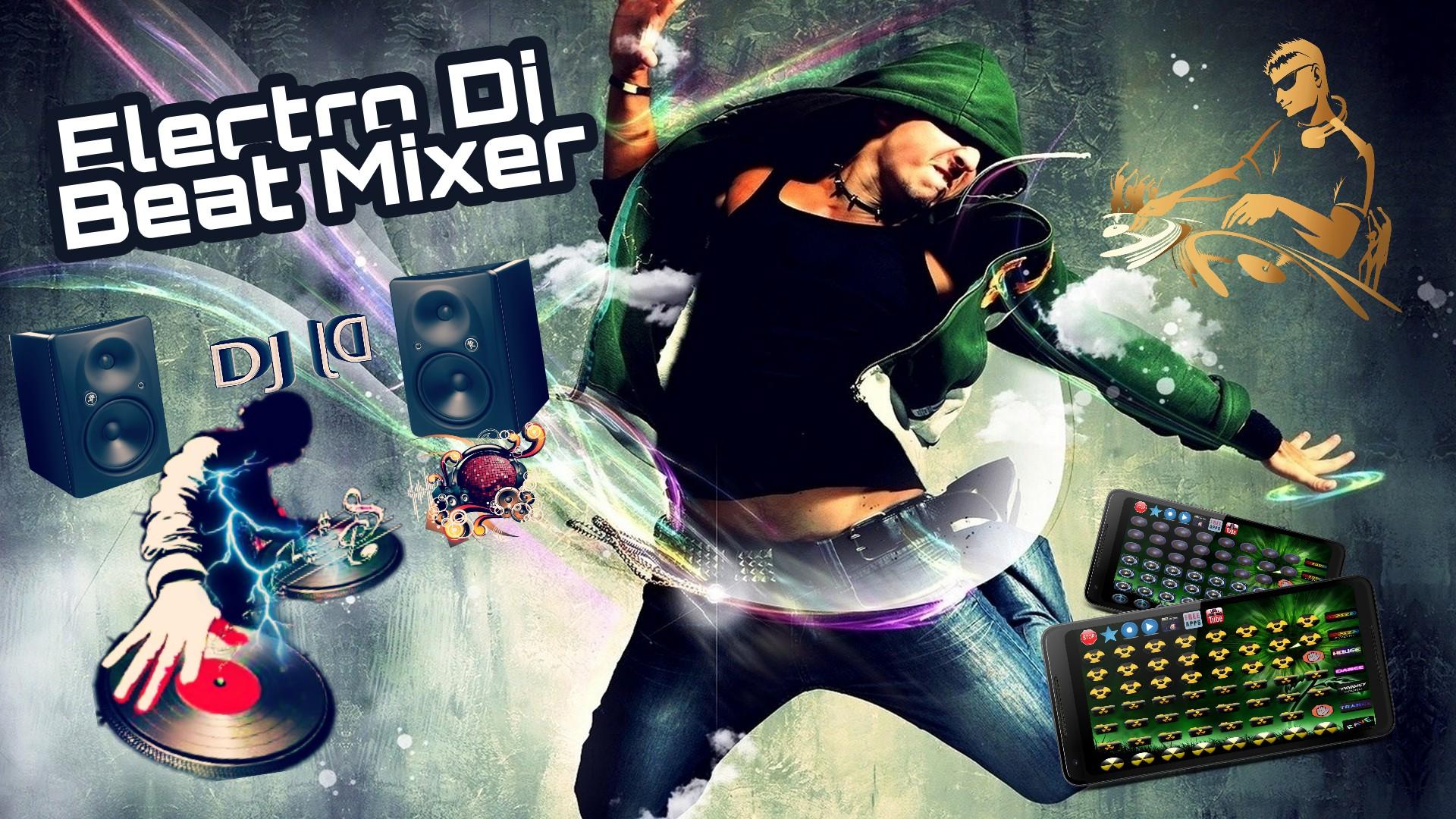 اسکرین شات 1 برنامه Electro Dj beat mixer