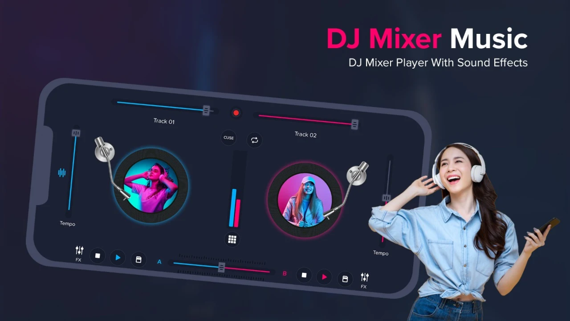 اسکرین شات 1 برنامه DJ Music Mixer - Virtual DJ