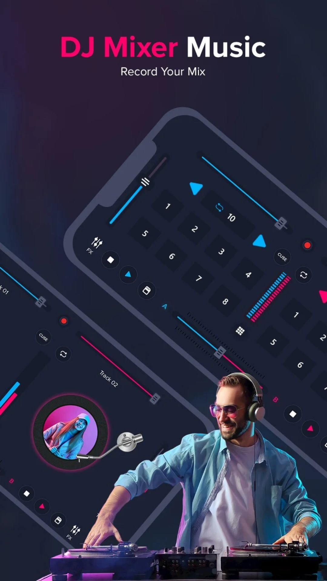 اسکرین شات 2 برنامه DJ Music Mixer - Virtual DJ