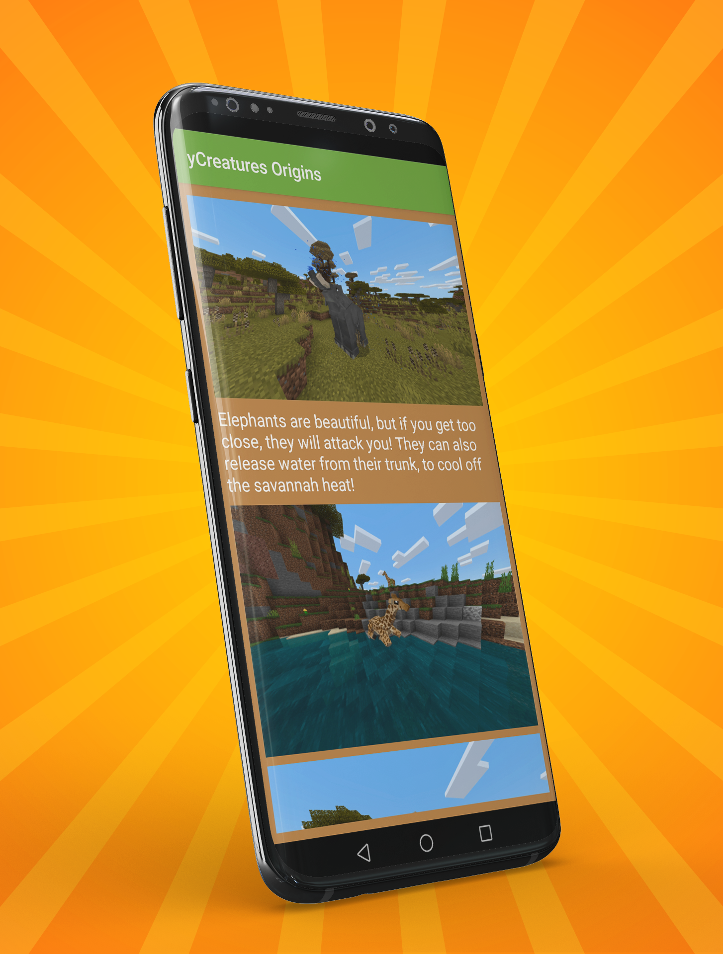 اسکرین شات 6 برنامه Animal Mod for MCPE
