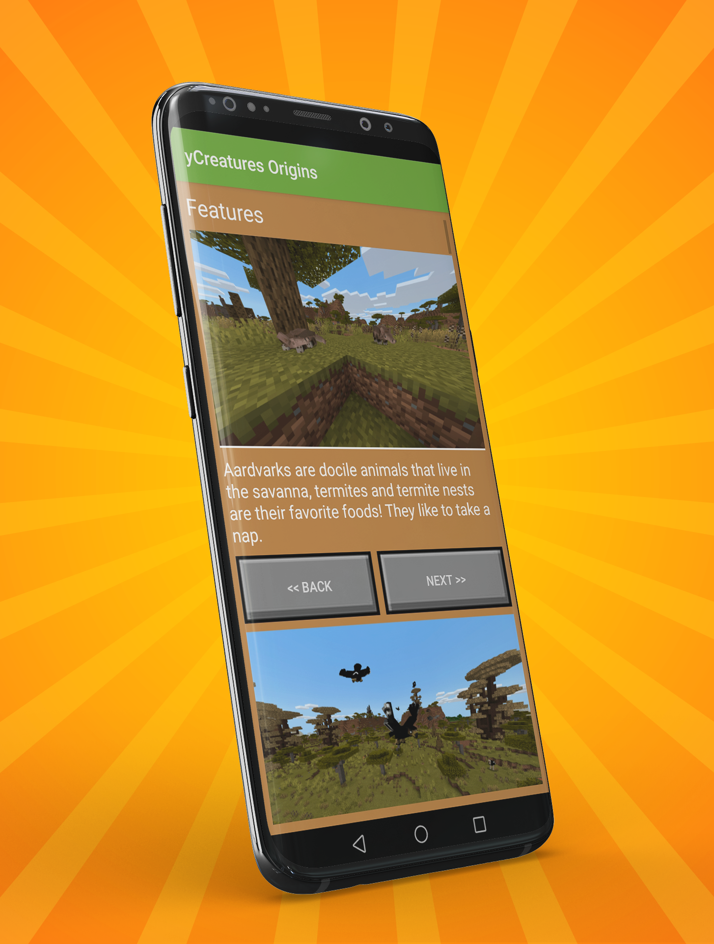 اسکرین شات 2 برنامه Animal Mod for MCPE