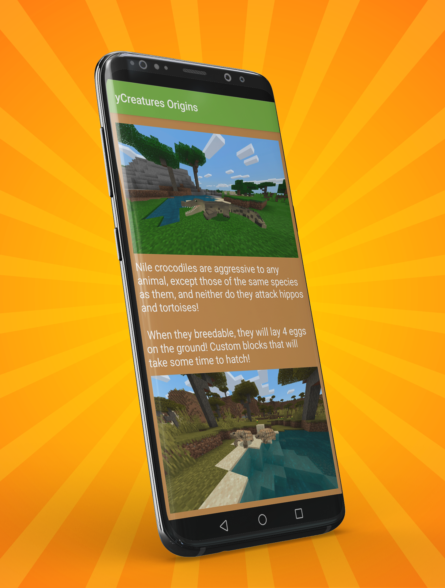 اسکرین شات 5 برنامه Animal Mod for MCPE