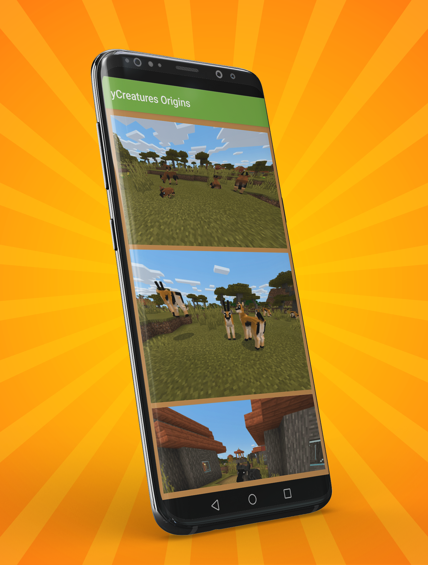 اسکرین شات 4 برنامه Animal Mod for MCPE