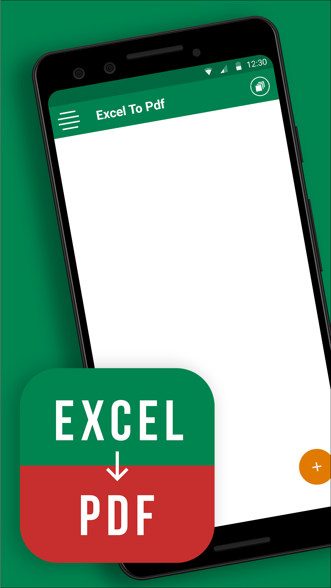 اسکرین شات 1 برنامه Excel to PDF Converter
